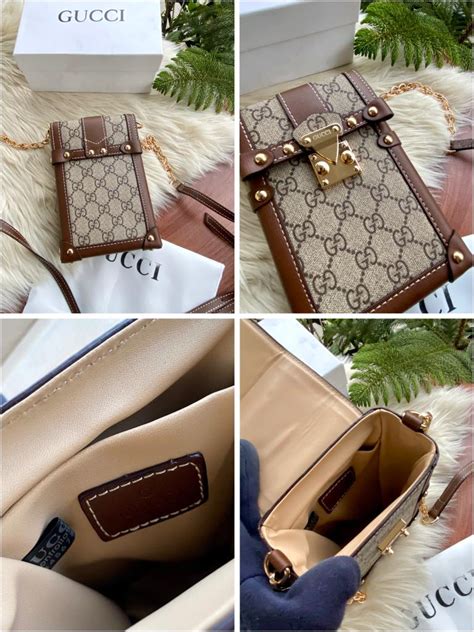 gucci mobile sling bag|Gucci sling bag price.